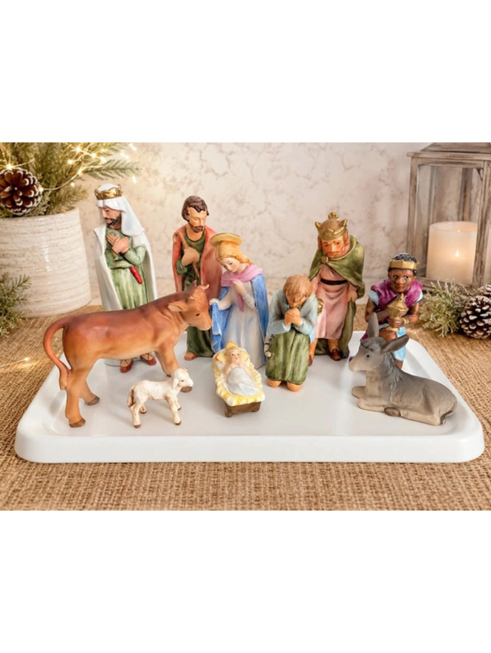 Vintage Goebel Hummel 214 Nativity Set manufactured in West Germany.